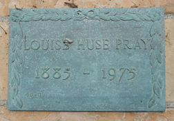 Louise Huse Pray gravemarker